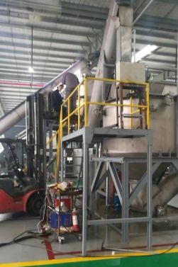 ABS scrap recycling line